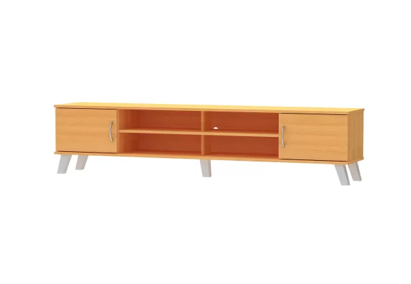 38022 (Plastic Slope Leg 120mm) (Beech).326