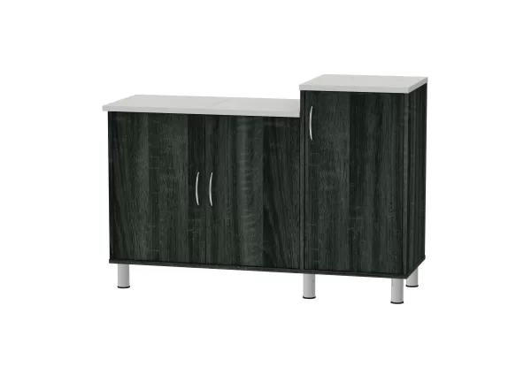 46005 with Chrome Leg (Milan Oak).161